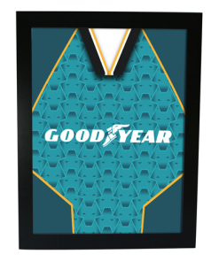 Wolves Away 1996 Retro Kit Framed Print