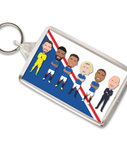 Rangers Vector Heroes Keyring