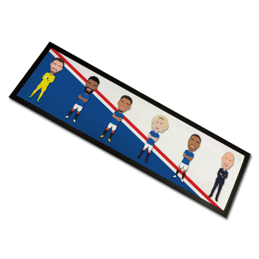 Rangers 2023-24 Bar Runner Mat - Image 3