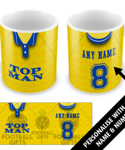 Leeds Away 1989 Personalised Retro Kit Mug