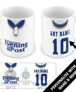 Leeds Home 1992 Personalised Retro Kit Mug
