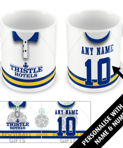 Leeds Home 1993 Personalised Retro Kit Mug