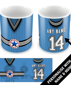 Newcastle Away 1996 Personalised Retro Kit Mug