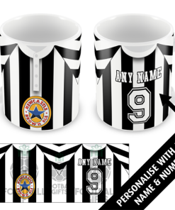 Newcastle Home 1996 Personalised Retro Kit Mug