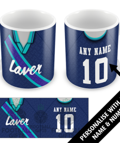 Sheffield Utd Away 1993 Personalised Retro Kit Mug