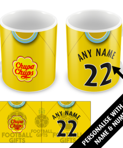 Sheffield Wednesday Away 2001 Personalised Retro Kit Mug