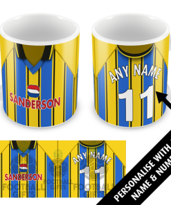 Southampton Away 1995 Personalised Retro Kit Mug