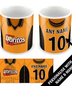 Wolves Home 2002 Personalised Retro Kit Mug