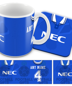 Everton Home 1994 Retro Kit Mug and Coaster Set