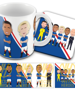 Rangers Players Mug and Coaster Set 2023-24