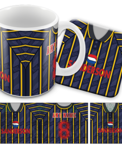 Sheffield Wednesday Away 1993 Retro Kit Mug and Coaster Set