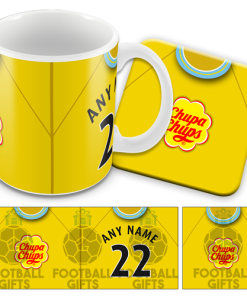 Sheffield Wednesday Away 2001 Retro Kit Mug and Coaster Set