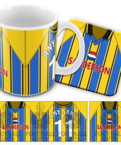 Southampton Away 1995 Retro Kit Mug and Coaster Set