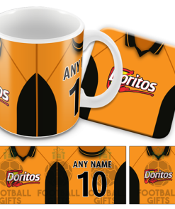 Wolves Home 2002 Retro Kit Mug and Coaster Set