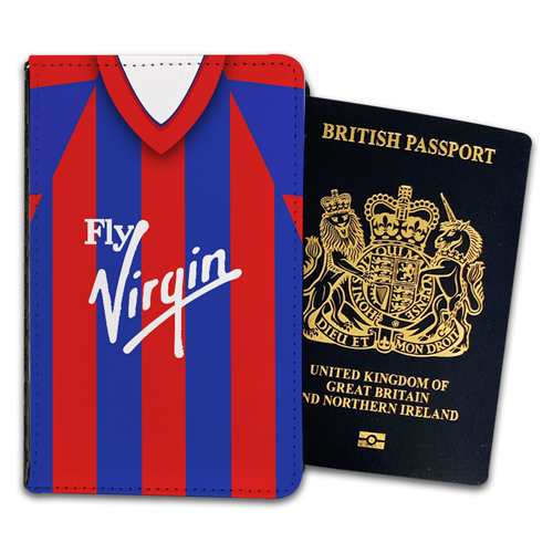 Crystal Palace Home 1988 Retro Kits Passport Holder