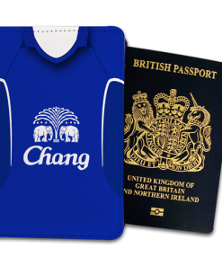 Everton Home 2005 Retro Kits Passport Holder