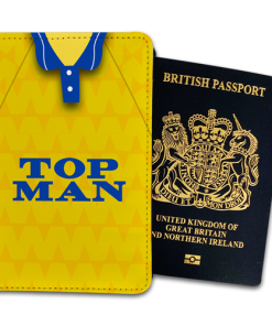 Leeds Utd Away 1993 Retro Kits Passport Holder