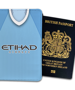 Man City Home 2012 Retro Kits Passport Holder