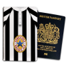 Newcastle Utd Home 1996 Retro Kits Passport Holder