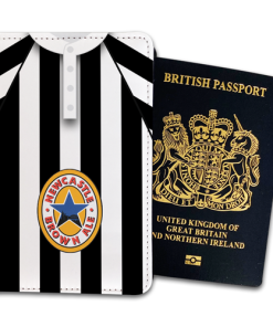 Newcastle Utd Home 1996 Retro Kits Passport Holder