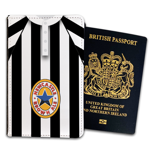 Newcastle Utd Home 1996 Retro Kits Passport Holder