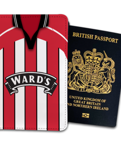 Sheffield Utd Home 1998 Retro Kits Passport Holder