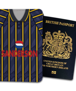 Sheffield Wednesday Away 1993 Retro Kits Passport Holder