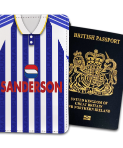 Sheffield Wednesday Home 1993 Retro Kits Passport Holder