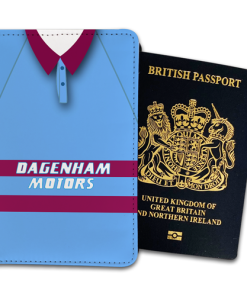 West Ham Utd Away 1995 Retro Kits Passport Holder
