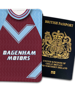 West Ham Utd Home 1993 Retro Kits Passport Holder