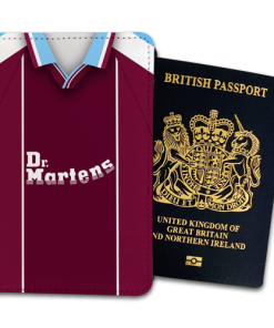 West Ham Utd Home 1999 Retro Kits Passport Holder