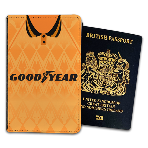 Wolves Home 1991 Retro Kits Passport Holder