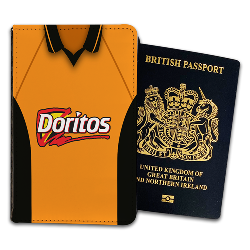 Wolves Home 2002 Retro Kits Passport Holder