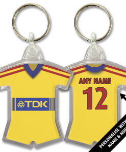 Crystal Palace Away 1997 Classic Kits Retro Shirt Keyring