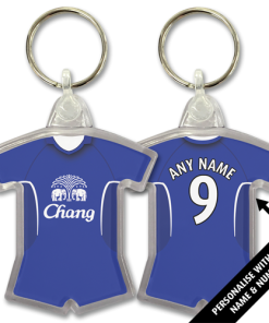 Everton Home 2005 Classic Kits Retro Shirt Keyring