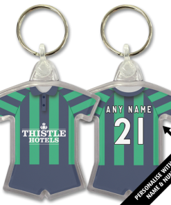 Leeds Utd Away 1994 Classic Kits Retro Shirt Keyring