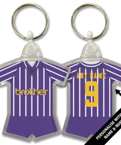 Man City Away 1993 Classic Kits Retro Shirt Keyring
