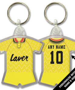 Sheffield Utd Away 1991 Classic Kits Retro Shirt Keyring