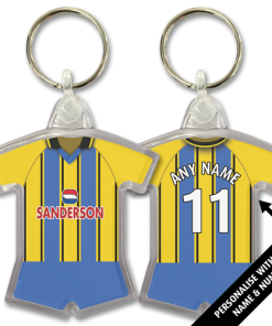Southampton Away 1995 Classic Kits Retro Shirt Keyring