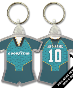 Wolves Away 1996 Classic Kits Retro Shirt Keyring
