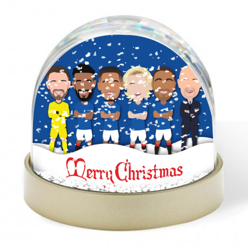 Rangers Vector Heroes Snow Globe