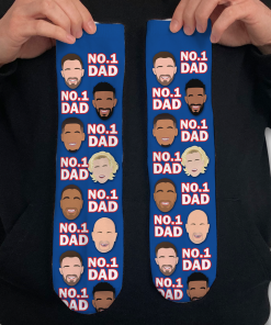 Rangers 2023-24 Vector Heroes Fathers Day Socks