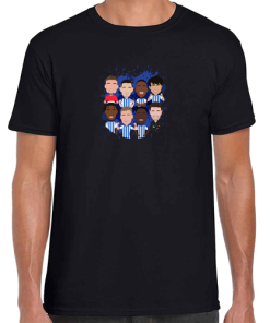 Brighton 2024-25 Vector Heroes Black T-Shirt
