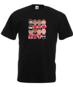 Liverpool 2024-25 Vector Heroes Black T-Shirt