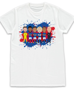 Rangers 2023-24 Vector Heroes Splash White T-Shirt