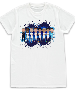 Spurs 2023-24 Vector Heroes White T-Shirt Splash