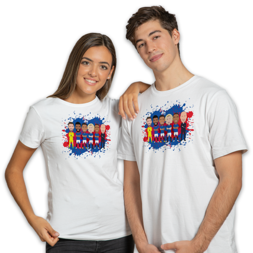 Rangers 2023-24 Vector Heroes Splash White T-Shirt - Image 2