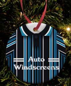 Derby Away 1993 Retro Kit Christmas Tree Decoration