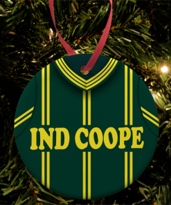Leicester Away 1983 Retro Kit Christmas Tree Decoration
