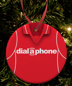 Middlesbrough Home 2003 Retro Kit Christmas Tree Decoration